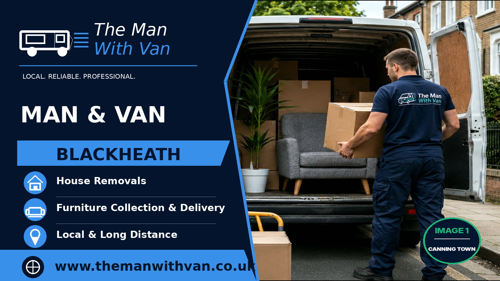 Man and van in Blackheath, SE3