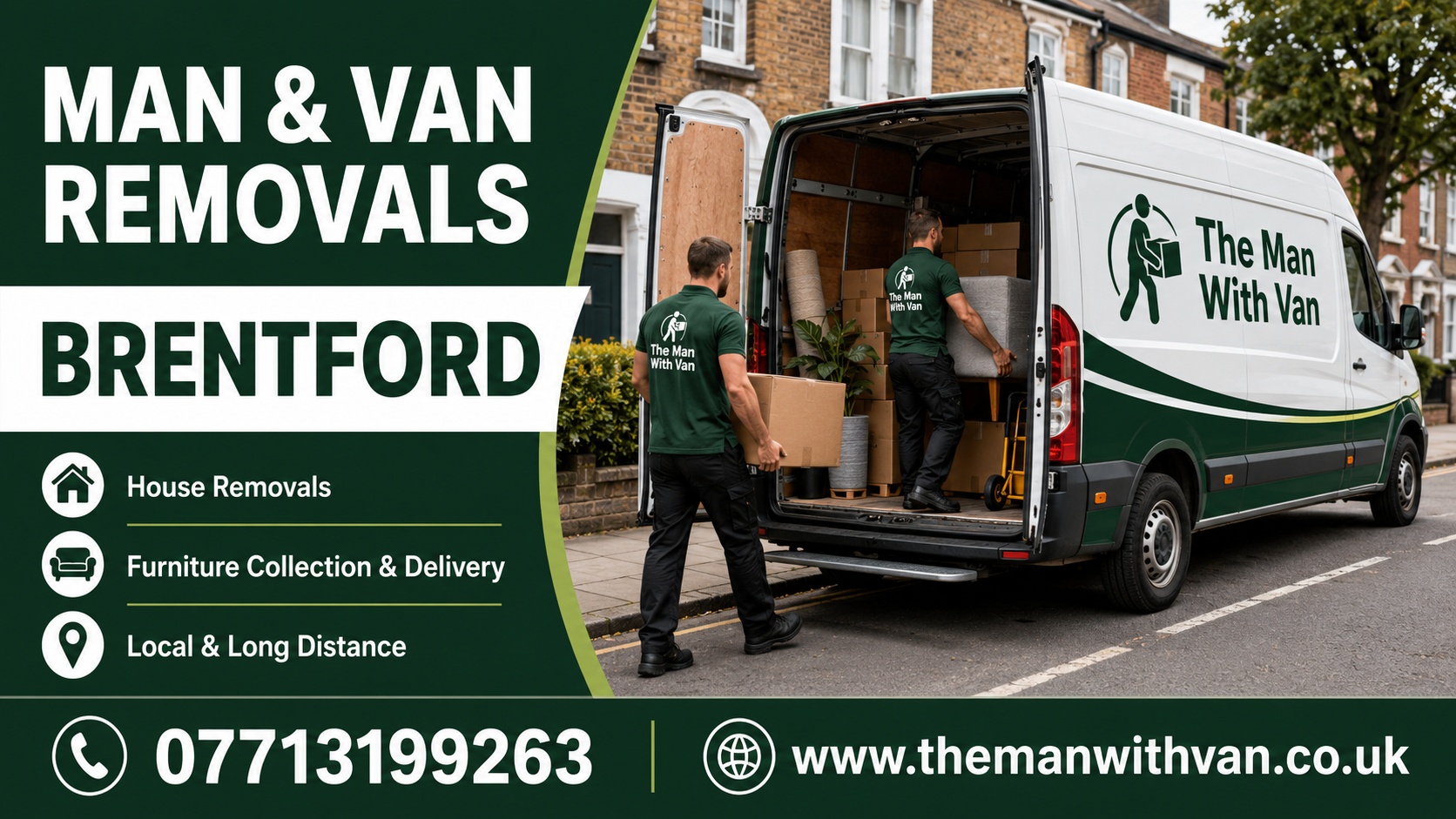 Man and van in Brentford, TW8