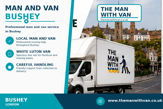 Man and van in Bushey, WD23
