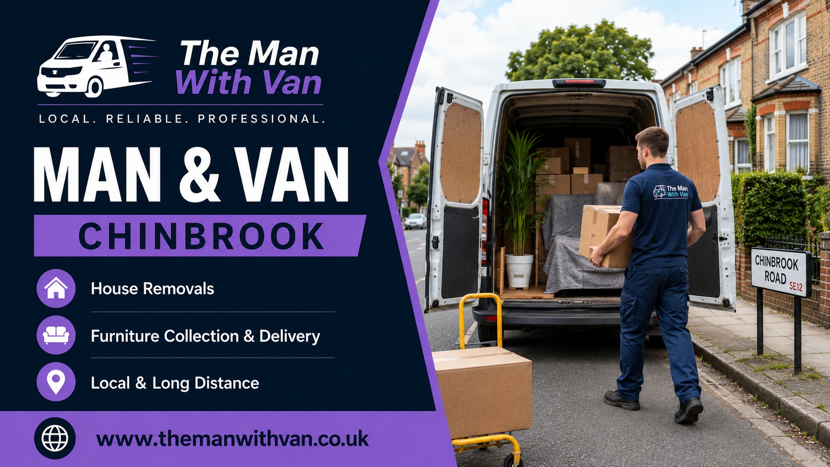 Man and van in Chinbrook, SE12