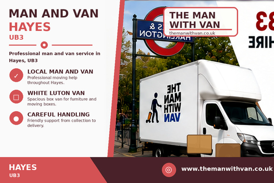 Man and van in Hayes, UB3