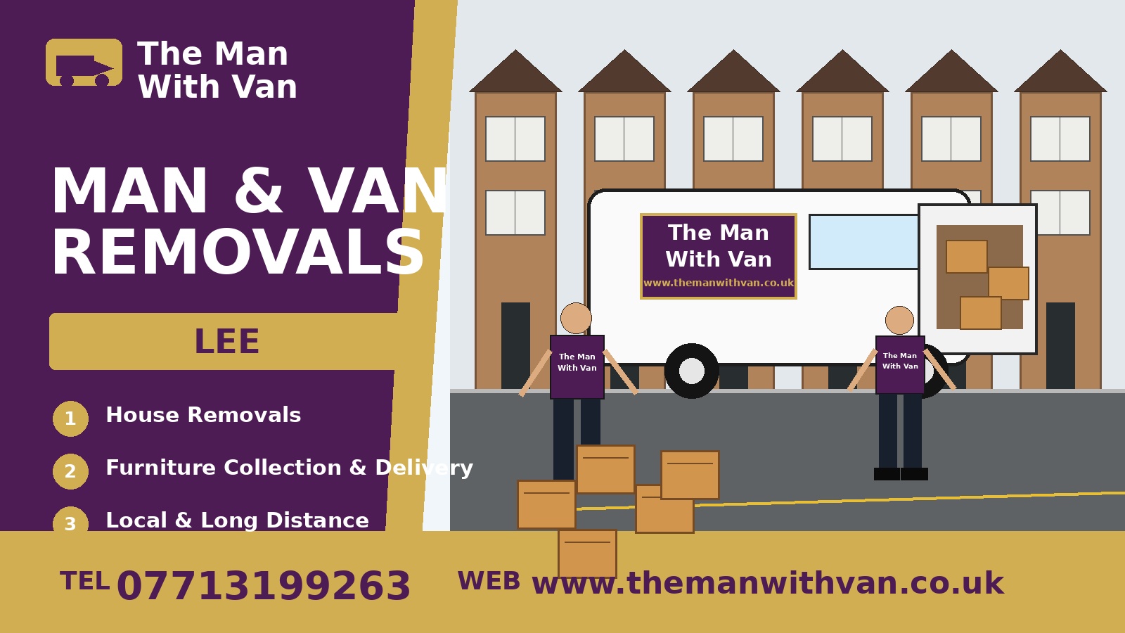 Man and van in Lee, SE12