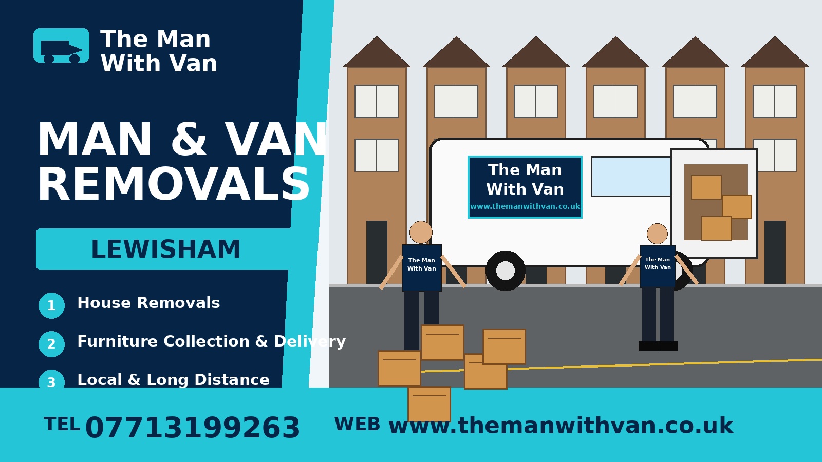 Man and van in Lewisham, SE13