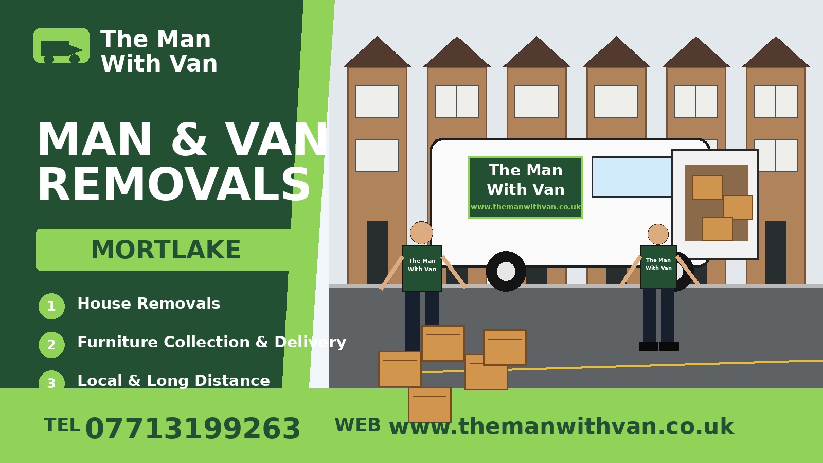 Man and van in Mortlake, SW14