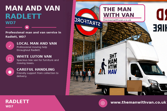 Man and van in Radlett, WD7