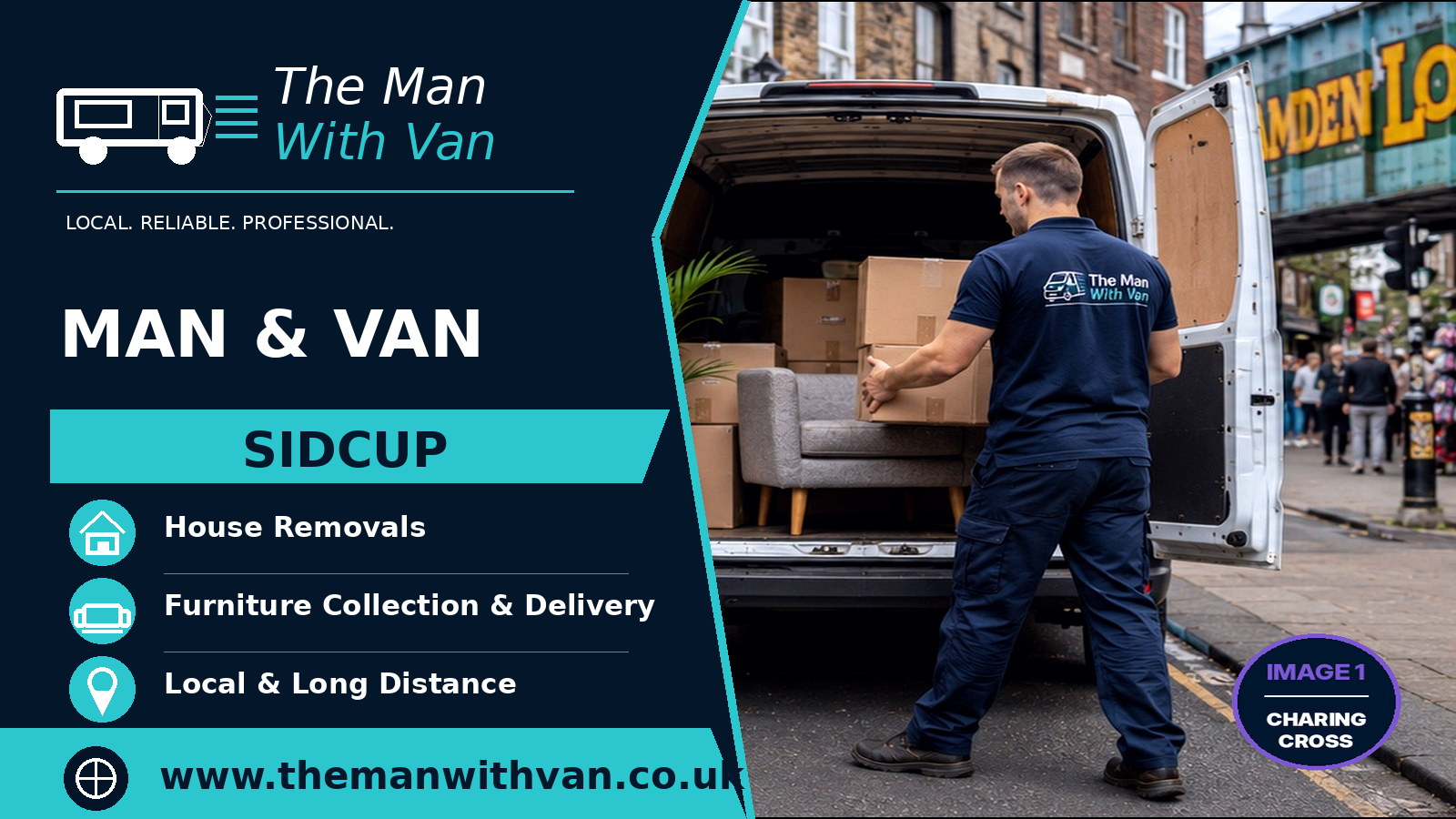 Man and van in Sidcup, DA14