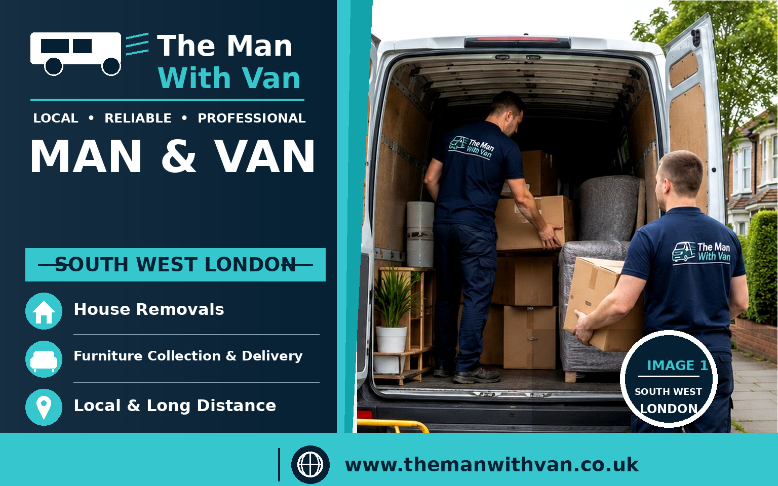 Man and van in South West London