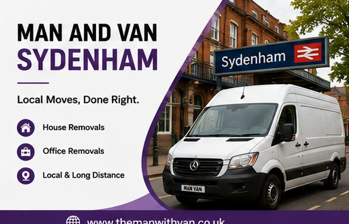 Man and van in Sydenham, SE26