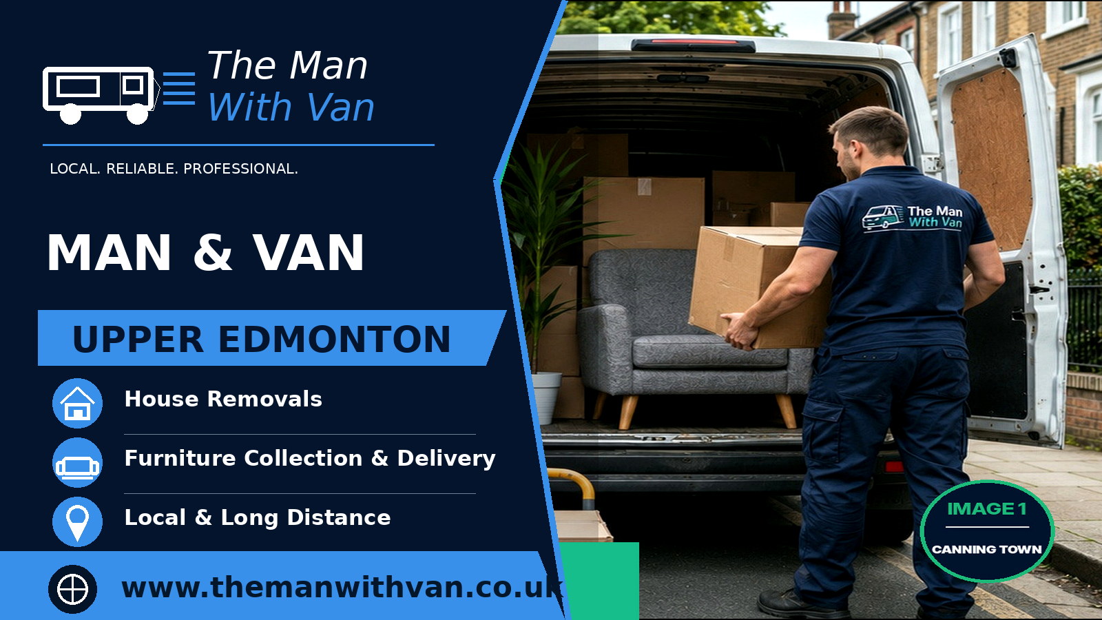 Man and van in Upper Edmonton, N18