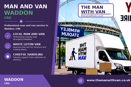 Man and van in Waddon, CR0