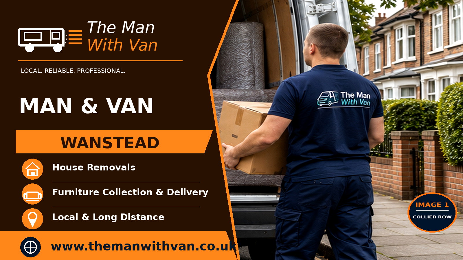 Man and van in Wanstead, E11