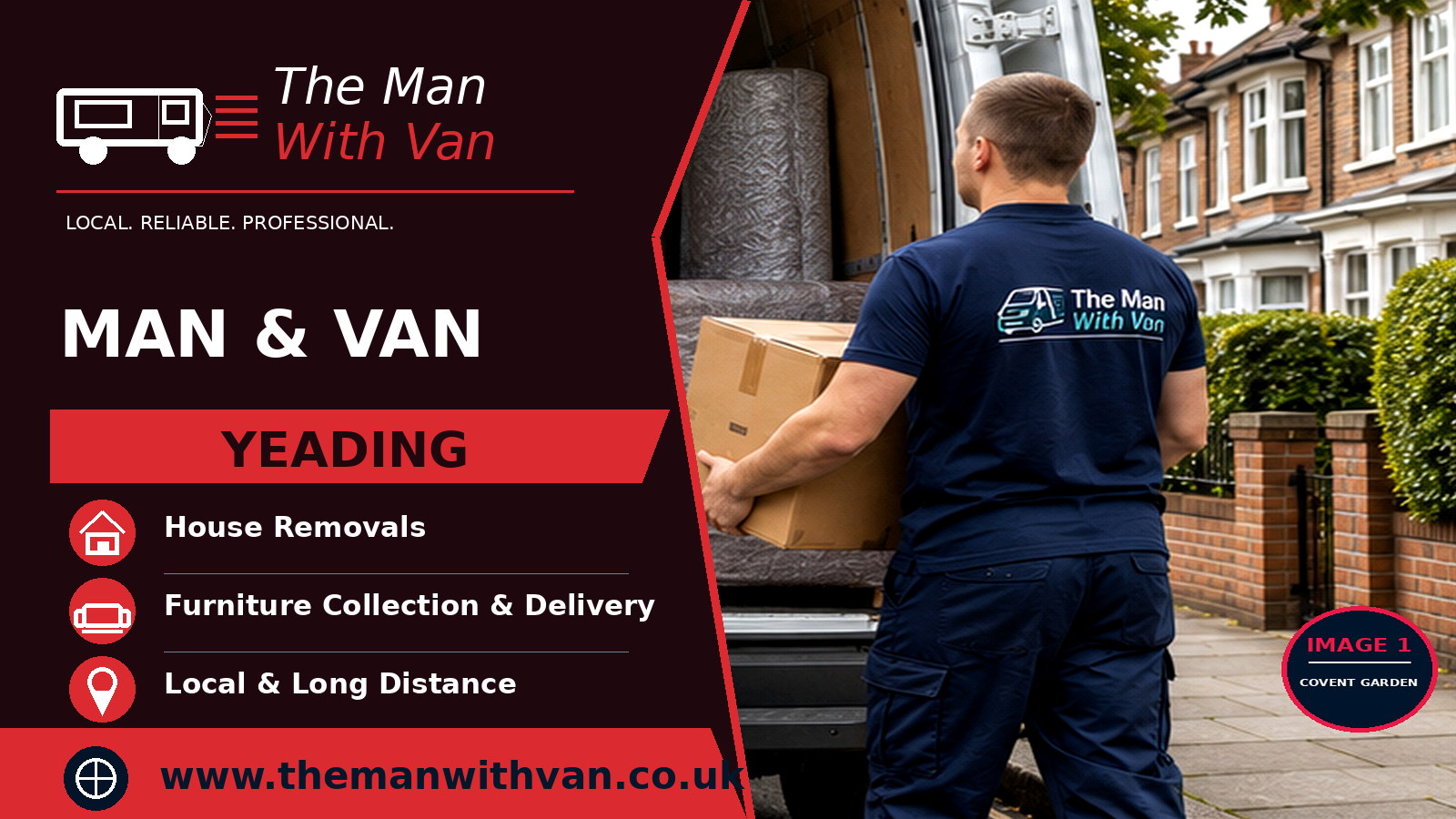 Man and van in Yeading, UB4