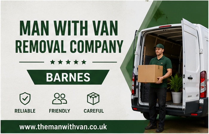 Man with a van removal company in Aldersbrook, E12