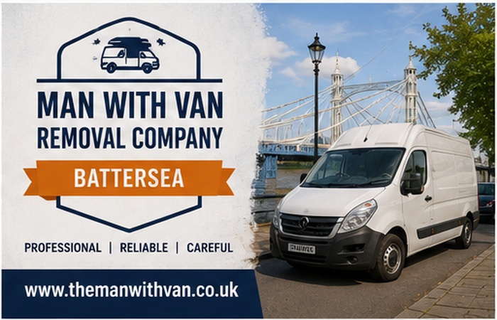 Man with a van removal company in Alexandra Palace, N22