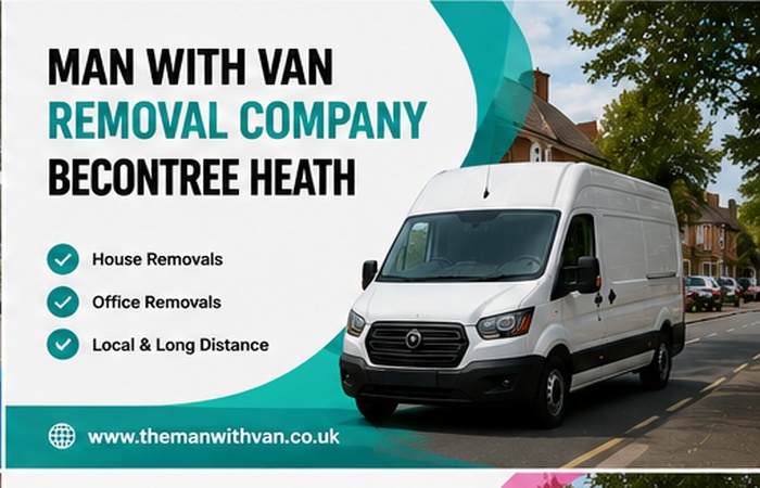 Man with a van removal company in Becontree Heath, RM8
