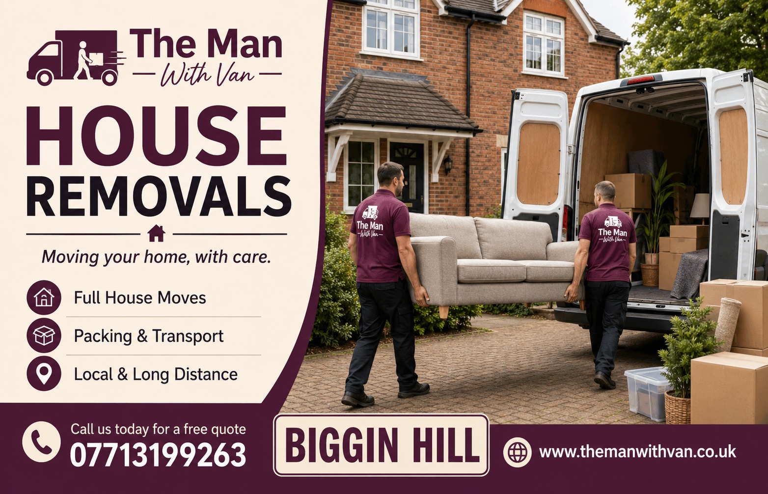 Man with a van removal company in Bexleyheath, DA6