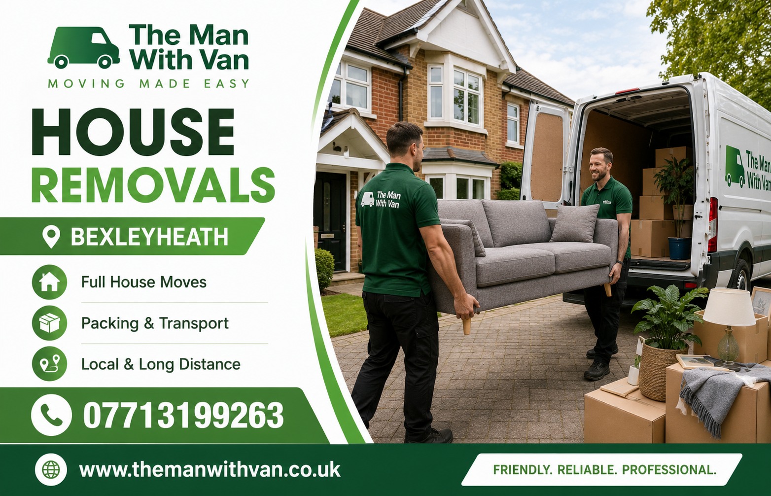 Man with a van removal company in Biggin Hill, TN16