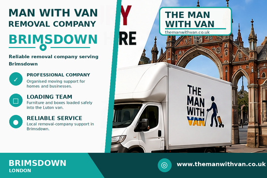 Man with a van removal company in Brimsdown, EN3