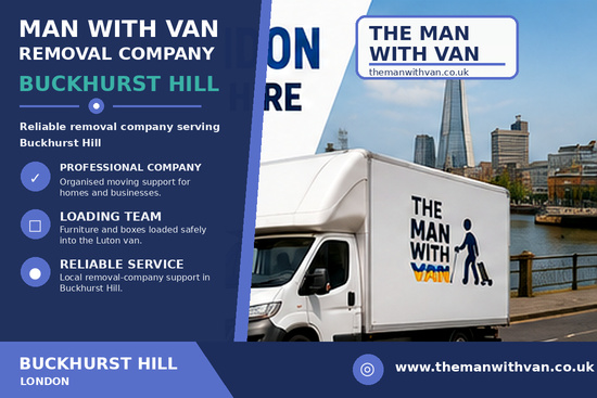 Man with a van removal company in Buckhurst Hill, IG9