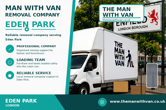 Man with a van removal company in Eden Park, BR3