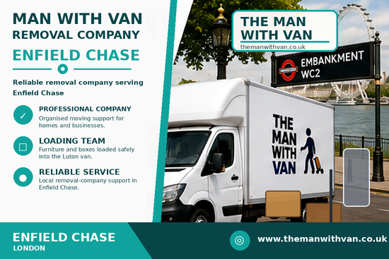 Man with a van removal company in Enfield Chase, EN2