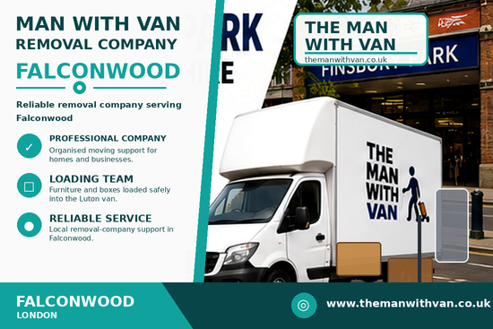 Man with a van removal company in Falconwood, SE9