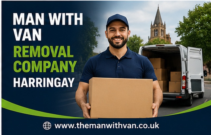 Man with a van removal company in Harringay, N4