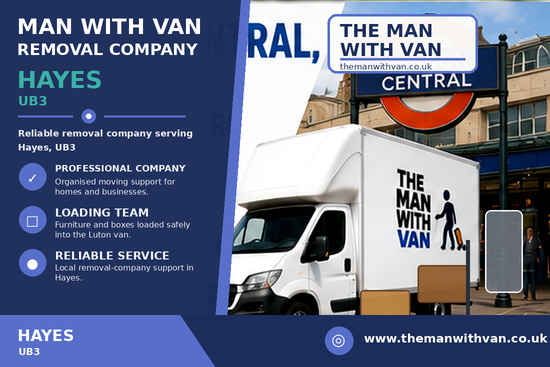Man with a van removal company in Hayes, UB3