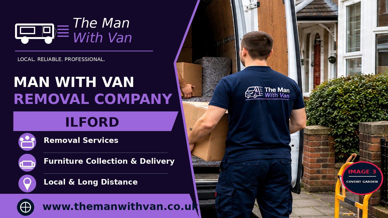 Man with a van removal company in Ilford, IG1