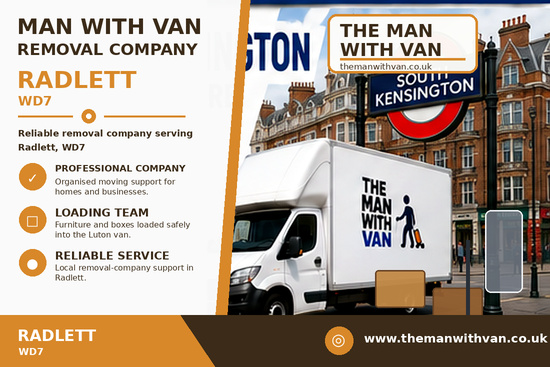Man with a van removal company in Radlett, WD7