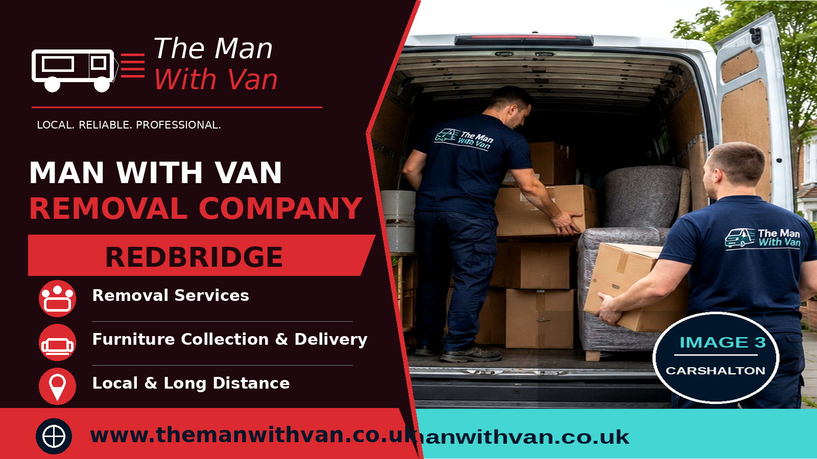 Man with a van removal company in Redbridge, IG4