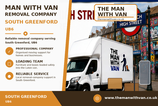 Man with a van removal company in South Greenford, UB6