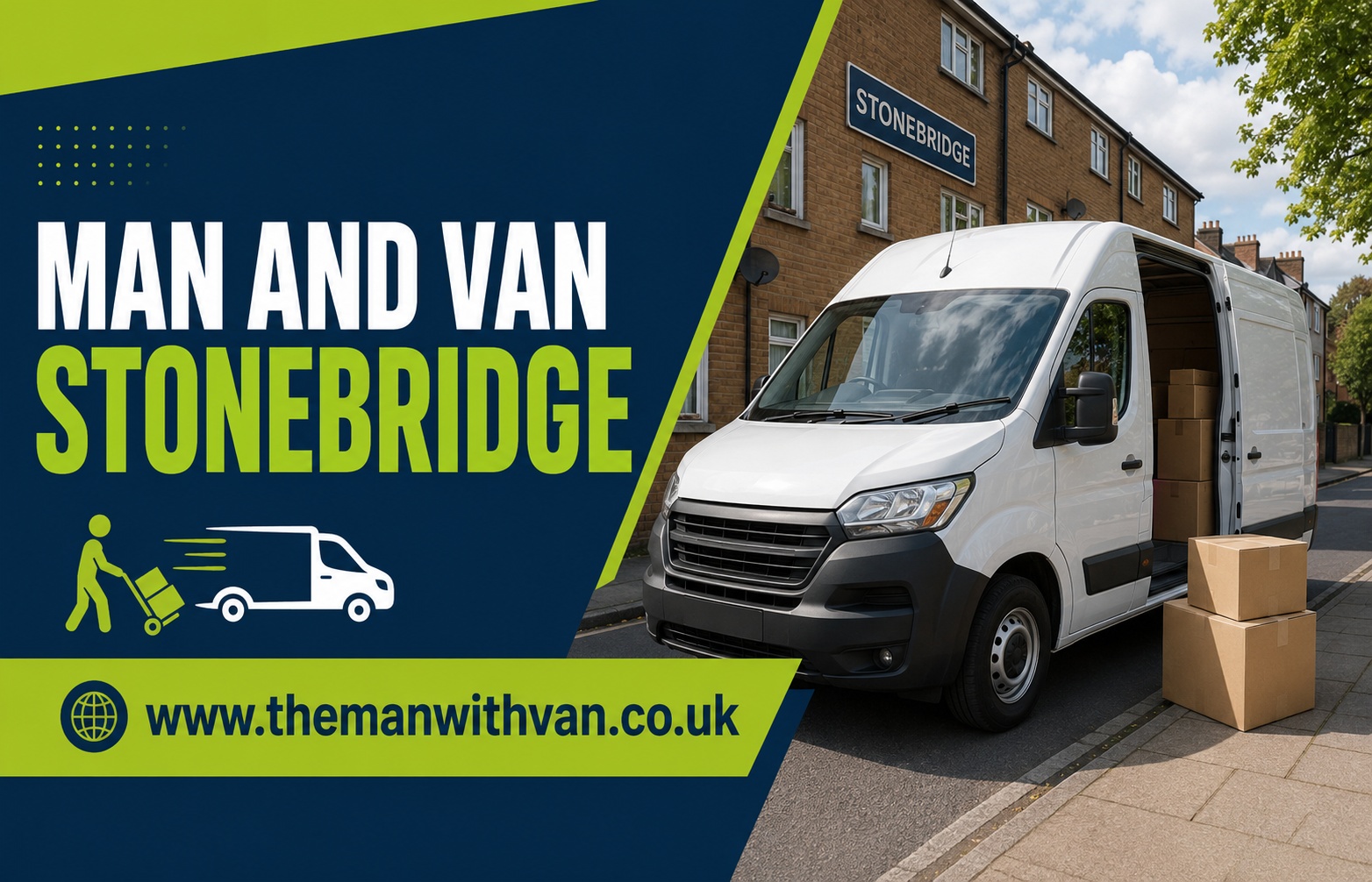 Man with a van removal company in Stonebridge, NW10