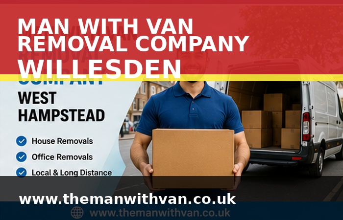 Man with a van removal company in Willesden, NW10