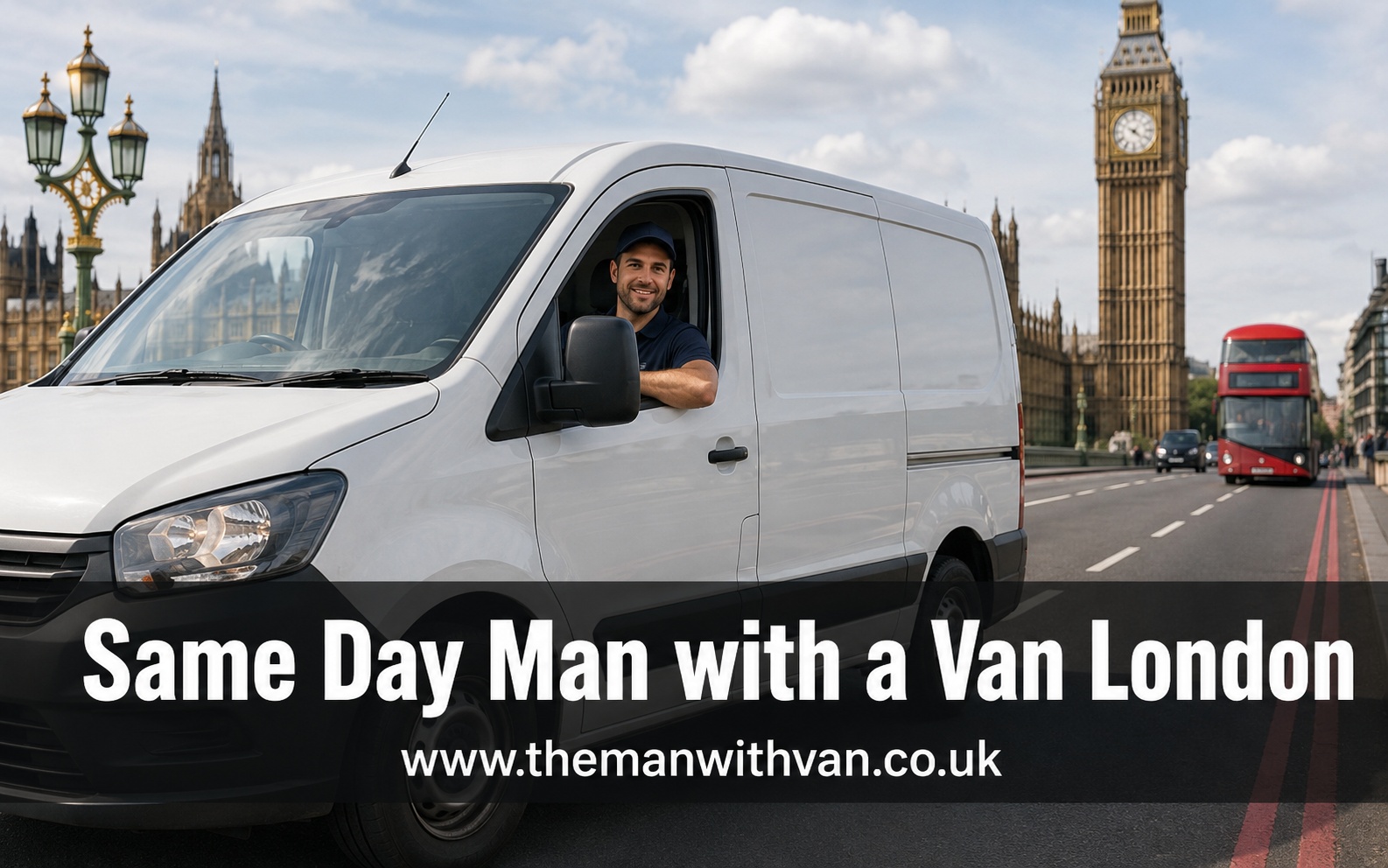 Same day man with a van ready for a short-notice move in London