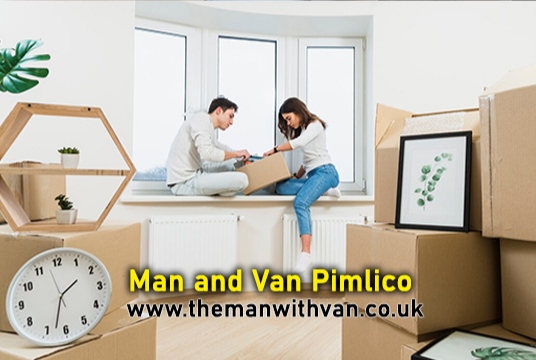 Man and van removal company Pimlico