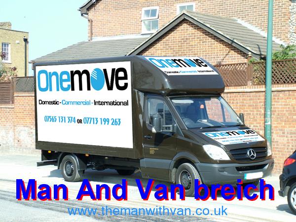 Breich man and van removal company