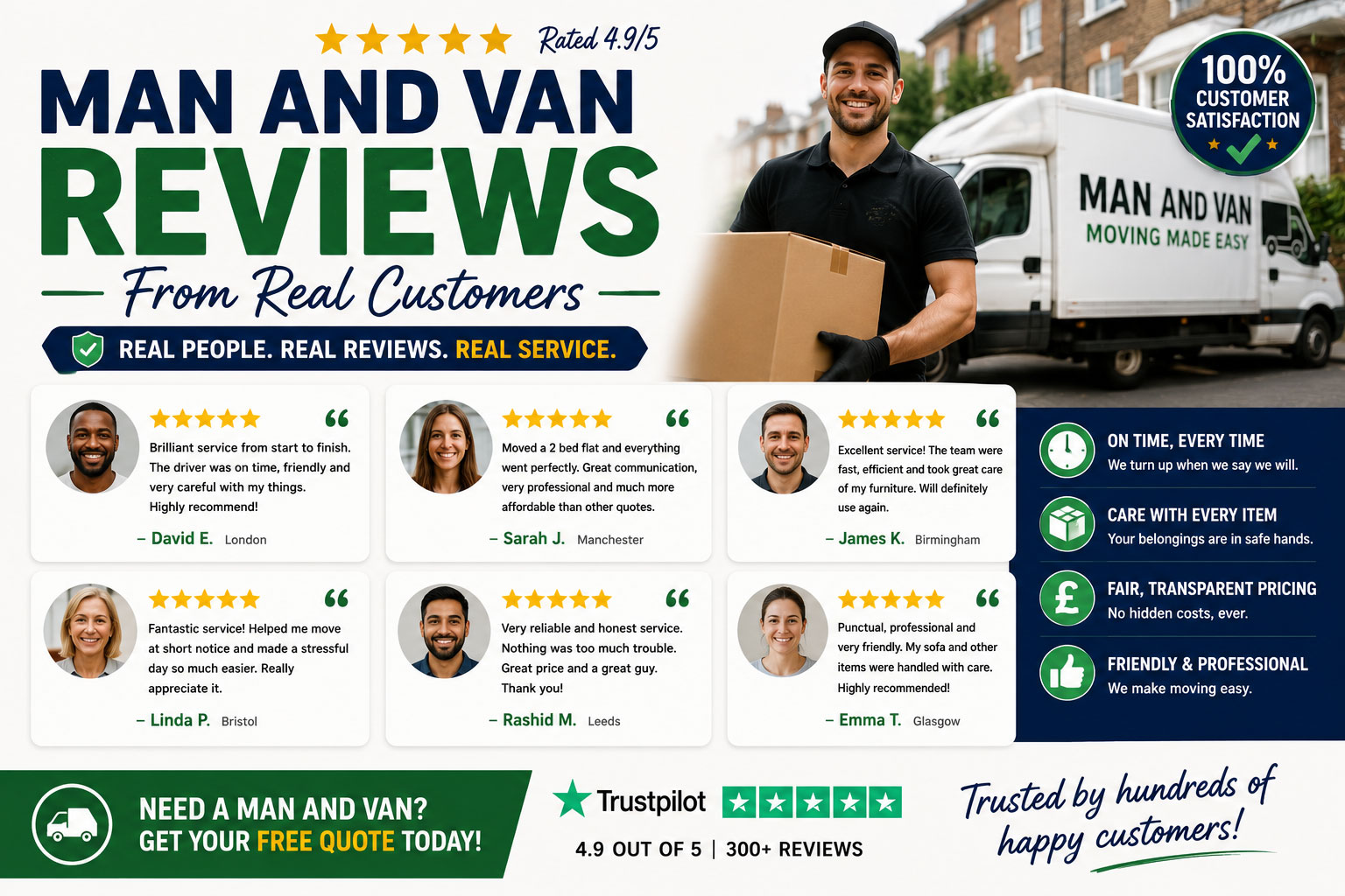 The Man With Van team on a move