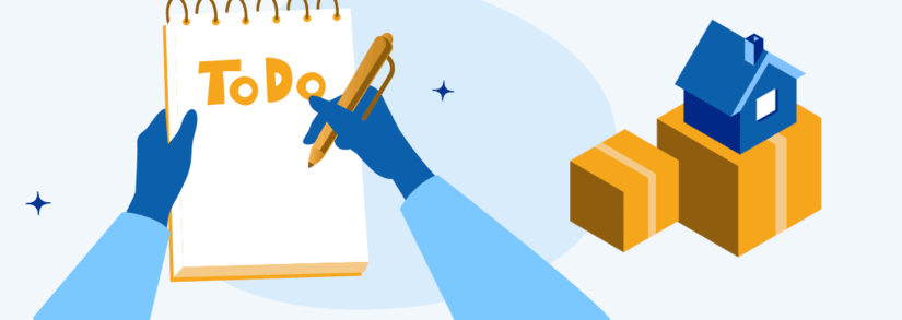 Moving house checklist for planning a home move