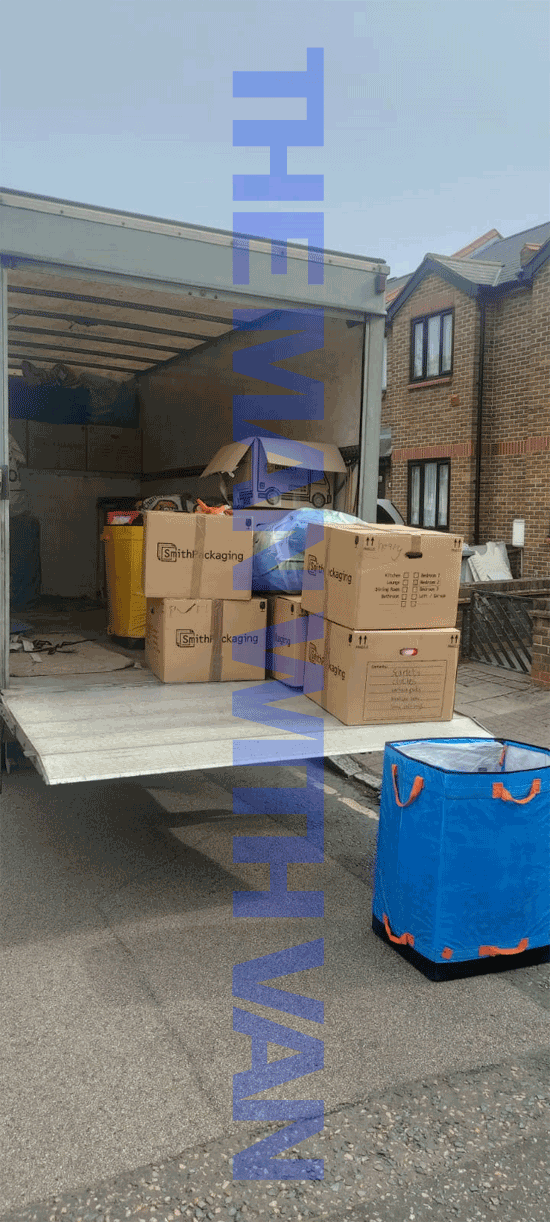 Birmingham the man with van loading van